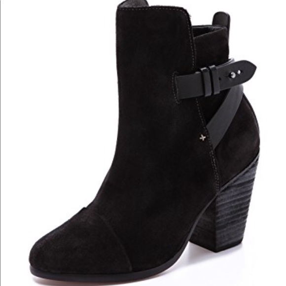 rag & bone Shoes - Rag & Bone Kinsey Suede Booties - size 40